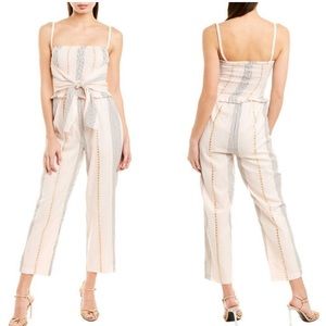 Saylor Joni Tie Top Scarf Jumpsuit